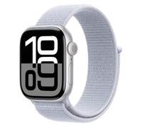 Apple Watch Series 10 OLED 42 mm Numérique 374 x 446 pixels Écran tactile 4G Argent Wifi GPS (satellite)