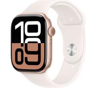 Apple Watch Series 10 OLED 46 mm Digital Écran tactile 416 x 496 pixels 4G Roségold WLAN GPS