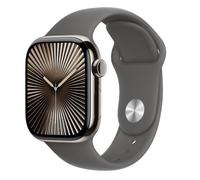 Apple Watch Series 10 OLED 46 mm Numérique 416 x 496 pixels Écran tactile 4G Titane Wifi GPS (satellite)