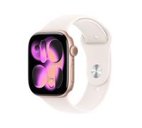 Apple Watch Series 11 - 46 mm Or rose bracelet Rose GPS - Wifi M/L