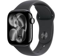 Apple Watch Series 11 GPS 42 mm boîtier en aluminium bracelet de sport noir S/M