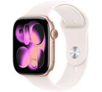 Apple Watch Series 11 GPS 46mm Caja de Aluminio Oro Rosa con Correa Deportiva Rosa Rubor S/M