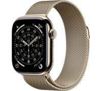Apple Watch Series 11 GPS + Cellular 42 mm boîtier en titane Milanese Loop or M/L