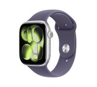 Apple Watch Series 11 [GPS + Cellular 46 mm] Montre connectée avec boîtier Argent et Bracelet Sport Brume Violette. Score de Sommeil, Moniteur d’activité, Suivi de la santé, écran Toujours activé