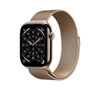 Montre connectée APPLE WATCH 46mm Tit Or Milanais Serie 11 M/L Cellul