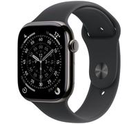 Apple Watch Series 11 OLED 46 mm Numérique 416 x 496 pixels Écran tactile 5G Titane Wifi GPS (satellite)