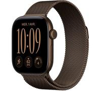 APPLE Watch Series 12 GPS - 42mm - Boîtier Dark Bronze Aluminium - Bracelet Dark Bronze Milanese Loop