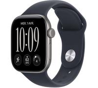 APPLE Watch Series 12 GPS - 42mm - Boîtier Space Grey Aluminium - Bracelet Navy Blue Sport Band - M/L