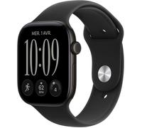 APPLE Watch Series 12 GPS - 46mm - Boîtier Black Aluminium - Bracelet Black Sport Band - S/M