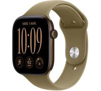 Apple Watch - Montre Connectée 46mm Alu Bronze / Olive Serie 12 S/M
