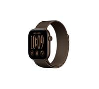 Apple Watch Series 12 GPS + Cellular 42 mm Boîtier en aluminium Bronze foncé avec Boucle milanaise Bronze foncé
