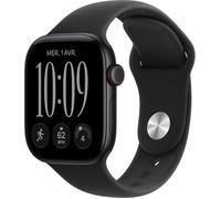 APPLE Watch Series 12 GPS + Cellular - 42mm - Boîtier Black Aluminium - Bracelet Black Sport Band - S/M
