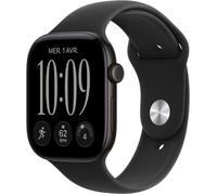 APPLE Watch Series 12 GPS + Cellular - 46mm - Boîtier Black Aluminium - Bracelet Black Sport Band - S/M
