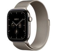 APPLE Watch Series 12 GPS + Cellular - 46mm - Boîtier Natural Titanium - Bracelet Natural Milanese Loop - M/L