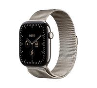 Apple Watch - Montre Connectée 46mm Tit Nat Milanais Serie 12 M/L Cell