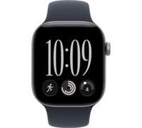 Apple Watch - Montre Connectée Serie 12 42mm Alu Noir / Bleu S/M
