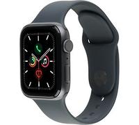 Apple Watch Series 5 40 mm boîtier en aluminium gris sidéral et bracelet sport noir [Wi-Fi] Reconditionné Très bon état