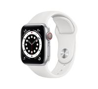 Apple Watch Series 6 OLED 40 mm Numérique 324 x 394 pixels Écran tactile 4G Argent Wifi GPS (satellite)