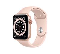 Apple Watch Series 6 OLED 44 mm Numérique 368 x 448 pixels Écran tactile 4G Or Wifi GPS (satellite)
