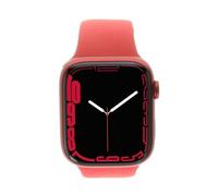 Apple Watch Series 7 Gps 45mm Aluminium Rouge Bracelet Sport Rouge