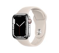 Apple Watch Series 7 OLED 41 mm Numérique Écran tactile 4G Argent Wifi GPS (satellite)