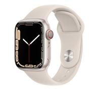 Apple Watch Series 7 OLED 41 mm Numérique Écran tactile 4G Beige Wifi GPS (satellite)