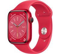 Apple Watch Series 8 45mm (A2775) Red Alu Sport Band Red CEL Nouveau