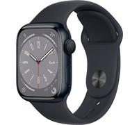 Apple Watch Series 8 GPS 41mm Aluminium Midnight - Montre intelligente résistante à l'eau