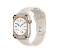 Apple Watch Series 8 OLED 45 mm Numérique 396 x 484 pixels Écran tactile Beige Wifi GPS (satellite)