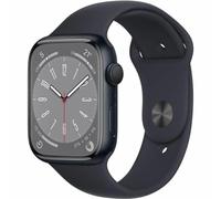 Apple Watch Series 8 (GPS, 45MM) Boîtier en Aluminium Minuit avec Bracelet Sport Minuit (Reconditionné)