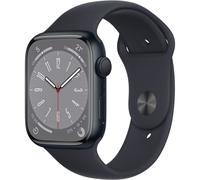 Apple Watch Series 8 (GPS) - Boîtier 45 mm Aluminium Minuit avec Bracelet Sport Minuit | reconditionné