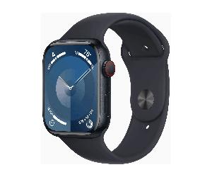 Apple Watch Series 9 4G 45mm Aluminium Case - Minuit / Minuit Sport (M/L) / Neuf