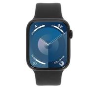 Apple Watch Series 9 GPS 45mm Aluminium bleu de minuit Bracelet Sport bleu de minuit S/M | neuf - dans son emballage d'origine | AN655105