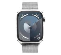 Apple Watch Series 9 GPS + Cellular 45mm Acier inoxydable argent Bracelet Milanais argent | neuf - dans son emballage d'origine | AN660595