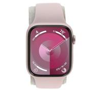 Apple Watch Series 9 GPS + Cellular 45mm Aluminium rosé Bracelet Sport rose pâle M/L | neuf - dans son emballage d'origine | AN656095
