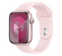 Apple Watch Series 9 GPS + Cellular 45mm Aluminium rosé Bracelet Sport rose pâle S/M | neuf - dans son emballage d'origine | AN655285
