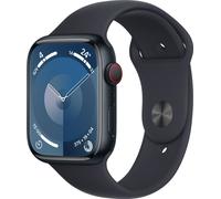 APPLE Watch Series 9 GPS + Cellular 45mm Midnight Aluminium Case with Midnight Sport Band - M/L