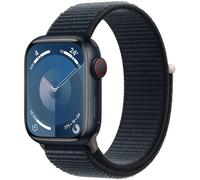 Apple Watch Series 9 GPS + Cellular - Boîtier Aluminium 41 mm Minuit - Bracelet Boucle