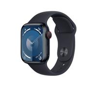 Apple Watch Series 9 GPS + Cellular - Boîtier Aluminium 41 mm Minuit - Bracelet M/L