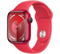 Apple Watch Series 9 GPS + Cellular - Boîtier Aluminium 41 mm Rouge - Bracelet M/L