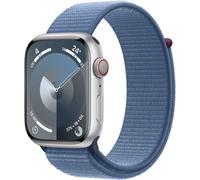 Apple Watch Series 9 Gps + Cellular - Boîtier Aluminium 45 Mm Argent Bleu