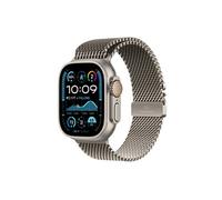Apple Watch Ultra 2 GPS + Cellular 49 mm Boîtier en Titane Naturel avec Bracelet Milanais Titane Naturel L version 2024