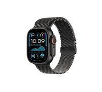 Apple Watch Ultra 2 GPS + Cellular 49mm Boîtier en Titane Noir avec Bracelet Milanais Titane Noir - L version 2024