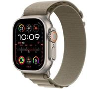 Apple Watch Ultra 2 Gps + Cellular - Boîtier Titane 49 Mm - Boucle Alpine Olive - Bracelet S