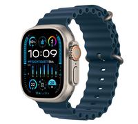 Apple Watch Ultra 2 GPS + Cellular - Boîtier Titane 49 mm - Bracelet Bleu Océan
