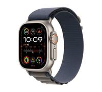 Apple Watch Ultra 2 GPS + Cellular - Boîtier Titane 49 mm Or - Boucle Alpine Bleu