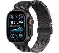 Apple Watch Ultra 2 OLED 49 mm Numérique 410 x 502 pixels Écran tactile 4G Noir GPS (satellite)
