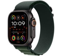 Apple Watch Ultra 2 OLED 49 mm Numérique 410 x 502 pixels Écran tactile 4G Noir GPS (satellite)