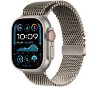 Apple Watch Ultra 2 (2024) Titane Naturel Boucle Milanaise Titane M