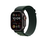 Apple Watch Ultra 2 - titane noir - montre intelligente avec Boucle Alpine - vert foncé - 64 Go